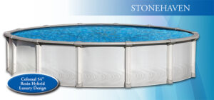 McEwen Industries Stoneheaven Above Ground Pool Image