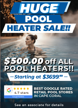 Huge pool heater Sale Promo image